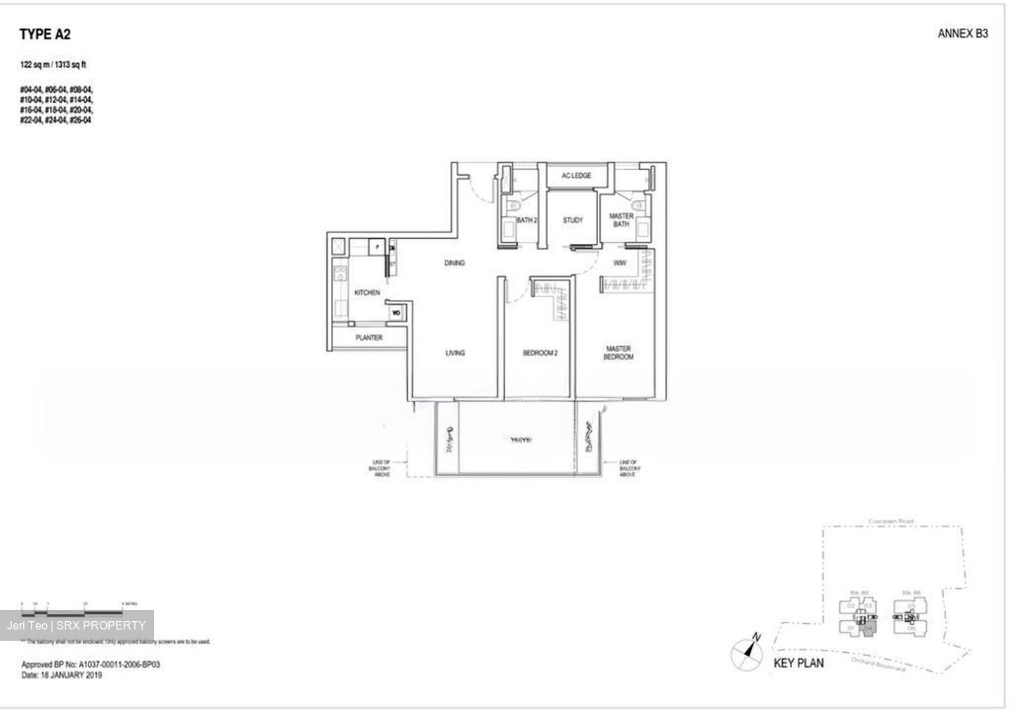 Boulevard 88 (D10), Apartment #495818631